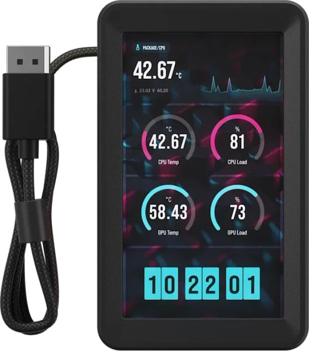 Corsair iCUE LINK 5" LCD Screen Module, schwarz
