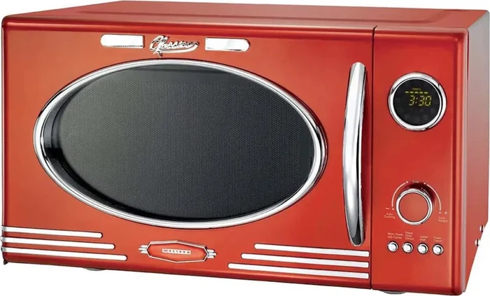 Adexi Melissa 23l Mikrowelle mit Grill rot