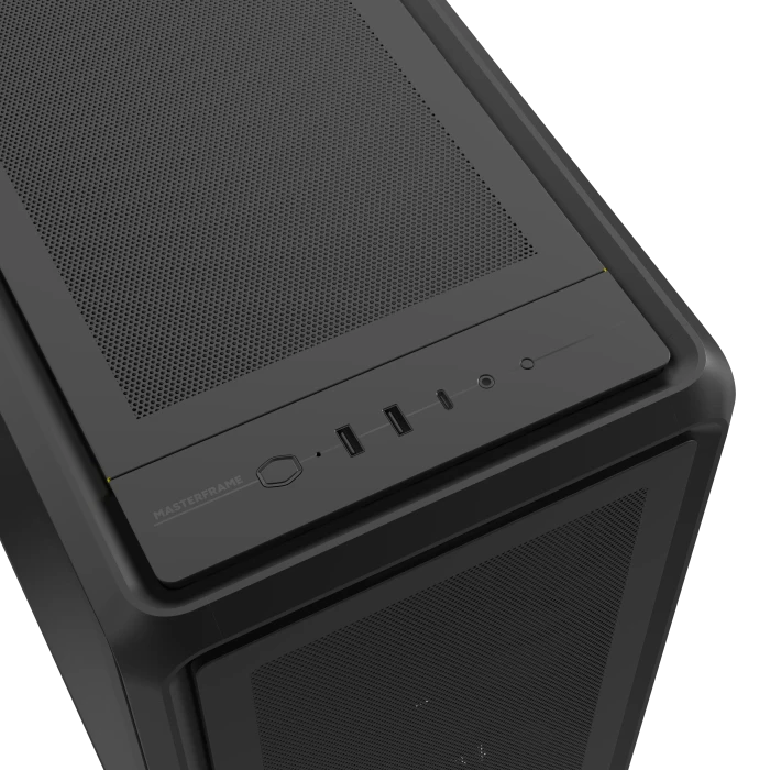 Cooler Master MasterFrame 600 Mesh, schwarz, Glasfenster