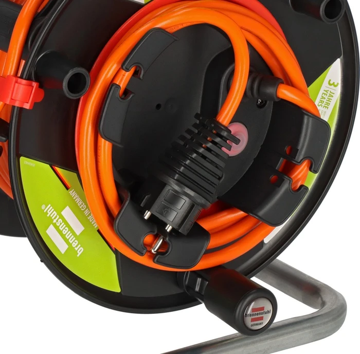 Brennenstuhl Garant G Bretec Gartenkabeltrommel, Gerätetrommel, Schuko auf 1x Schuko, 23m, IP44, AT-N05V3V3-F 3G1,5