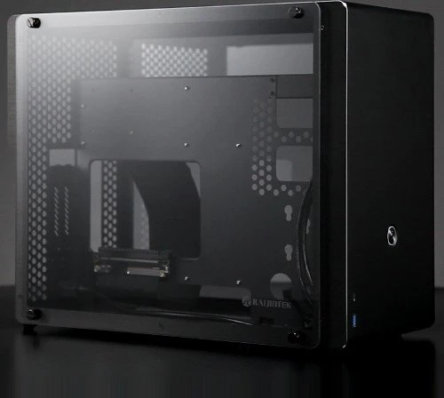 Raijintek Ophion M Evo TGS, Glasfenster