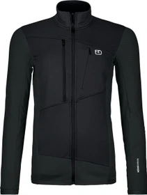 Ortovox Fleece Grid Funktionsjacke black raven (Damen)