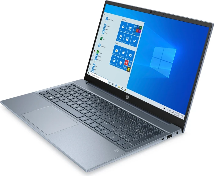 HP Pavilion 15-eh1756ng, Fog Blue, Ryzen 5 5500U, 8GB RAM, 512GB SSD, DE