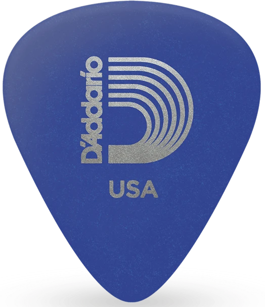 D'Addario Duralin Standard Pick, Medium/Heavy Gauge (1.0mm), 100-Pack