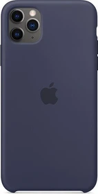 Apple Silikon Case für iPhone 11 Pro Max mitternachtsblau