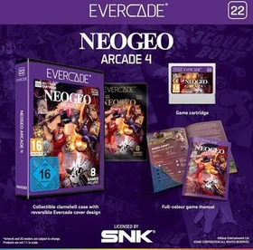 Blaze Entertainment Evercade Game Cartridge - Neogeo Arcade 4