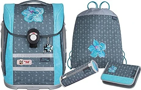 McNeill Ergo Primero Flower Schultaschen-Set, 4-tlg.