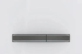 Geberit Sigma50 Betätigungsplatte weiß/schwarzchrom