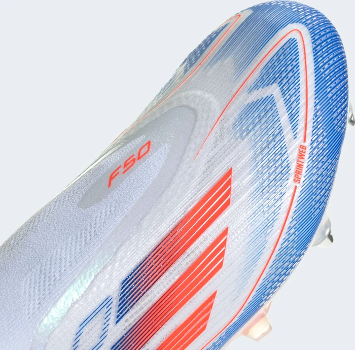 adidas F50 Elite Laceless SG cloud white/solar red/lucid blue