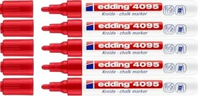 edding 4095 Kreidemarker rot