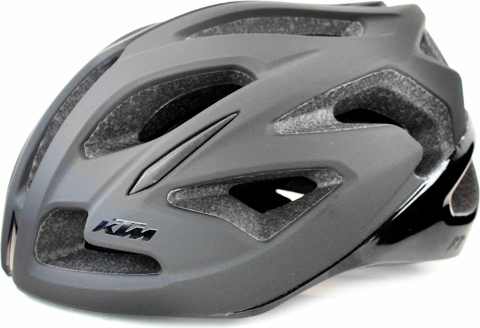 KTM Factory Team Helm schwarz matt/schwarz glanz
