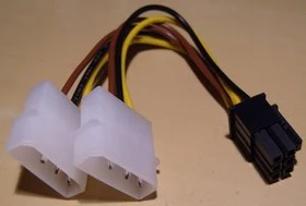 Diverse 6-Pin PCIe Adapter