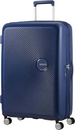 American Tourister Soundbox Spinner erweiterbar L midnight navy