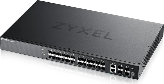 Zyxel XGS2220 Rackmount Gigabit Managed Switch, 24x SFP, 4x SFP+, 2x RJ-45