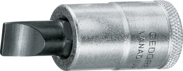 Gedore IS 19 8x1.2 Schlitz Steckschlüssel 1/2", 8x60mm