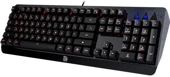Tt esports Challenger Edge Membrane Gaming Keyboard, USB, DE