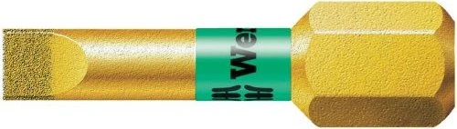 Wera 800/1 BDC Schlitz Bit 1/4", 6.5x25mm, 1 Stück