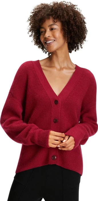 Falke Basic Apparel Cardigan Strickjacke burgundy (Damen)