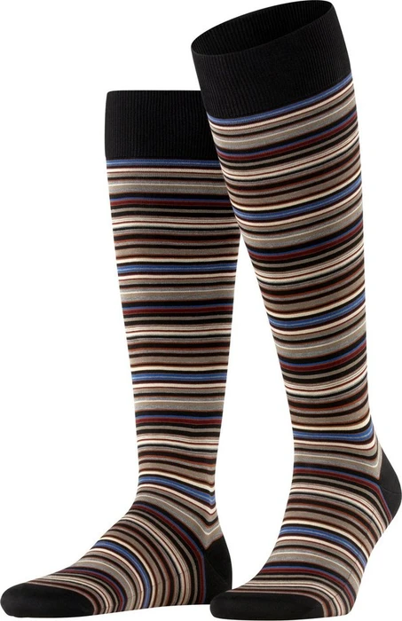 Falke Microblock Socken grau/weiß (Herren)
