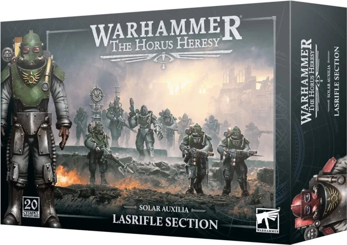 Games Workshop Warhammer The Horus Heresy - Solar Auxilia - Lasrifle Section