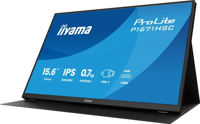 iiyama ProLite P1671HSC-B1, 15.6"