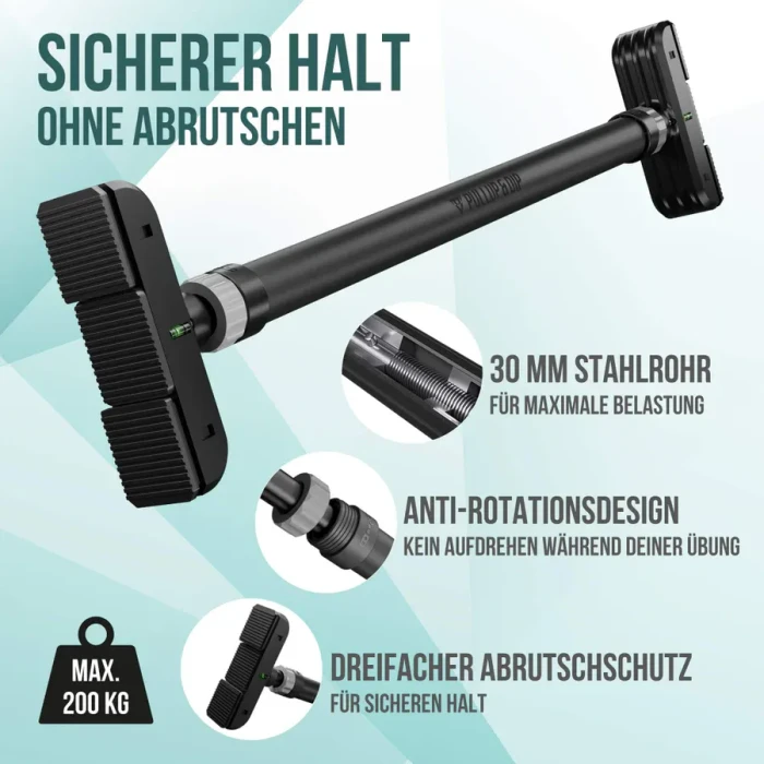 Pullup & Dip Türreck Teleskop Klimmzugstange