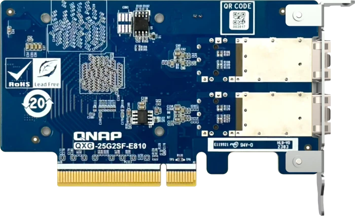 QNAP LAN-Adapter, 2x SFP28, PCIe 4.0 x8