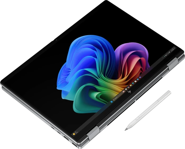 HP OmniBook X FlipNGAI 14-fm0379ng, Meteor Silver, Core Ultra 7 258V, 32GB RAM, 1TB SSD, DE