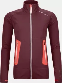 Ortovox Merino Fleece Light Funktionsjacke winetasting (Damen)
