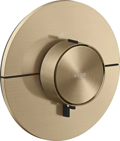 Hansgrohe Axor ShowerSelect ID rund Thermostat brushed bronze