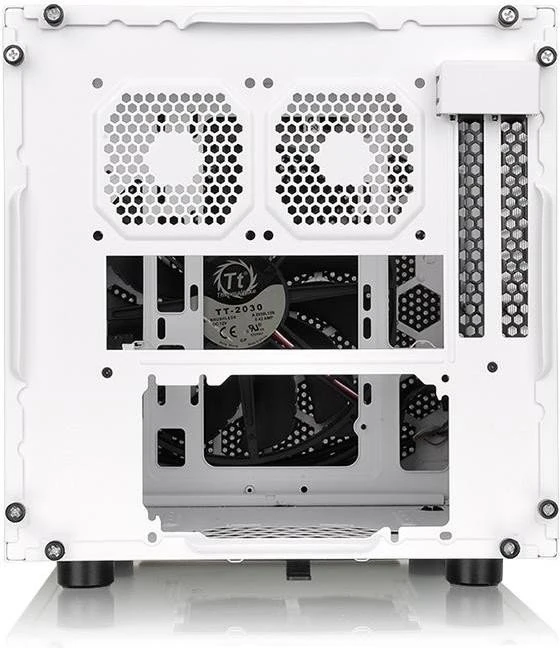 Thermaltake Core V1 Snow Edition, Acrylfenster, Mini-ITX