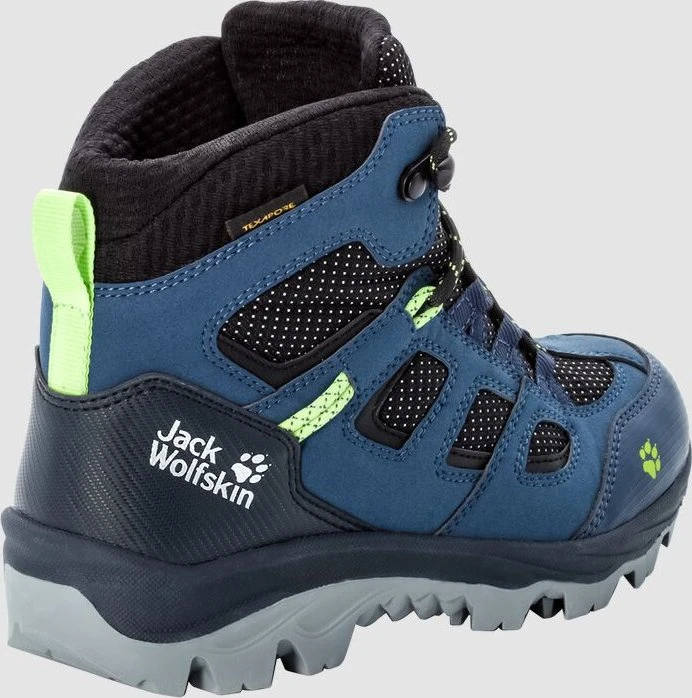 Jack Wolfskin Vojo Texapore Mid dark blue/lime (Junior)