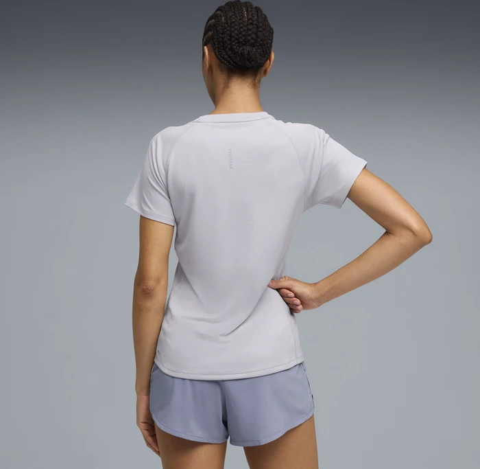 Puma Veolocity Laufshirt kurzarm vibrant silver