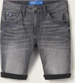 Tom Tailor Superflex Josh Jeansshorts Jeans dark stone black denim (Herren)