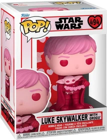 FunKo Pop! - Star Wars - Holiday Valentines Luke Skywalker with Grogu