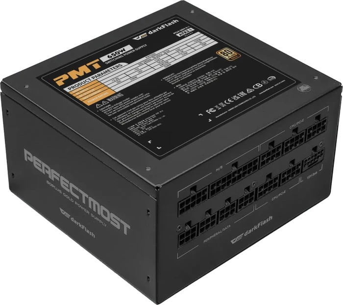 DarkFlash PMT Series PMT650 schwarz 650W, ATX 3.1