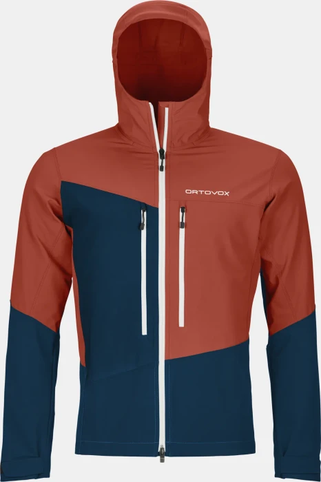 Ortovox Westalpen Softshell Funktionsjacke clay orange (Herren)