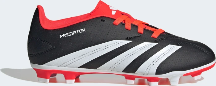 adidas Predator 24 Club FxG core black/cloud white/solar red (Junior)