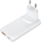LogiLink Dual-USB GaN-Reiseladegerät 1x USB-C 1x USB-A 65W weiß Vorschaubild