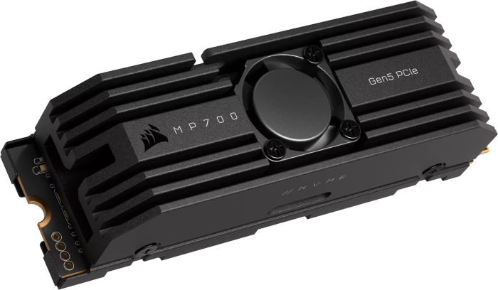 Corsair Force Series MP700 2TB, M.2 2280 / M-Key / PCIe 5.0 x4, Kühlkörper