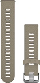 Garmin Schnellwechsel Ersatzarmband 20mm Silikon Sandstein/Edelstahl 107-196mm