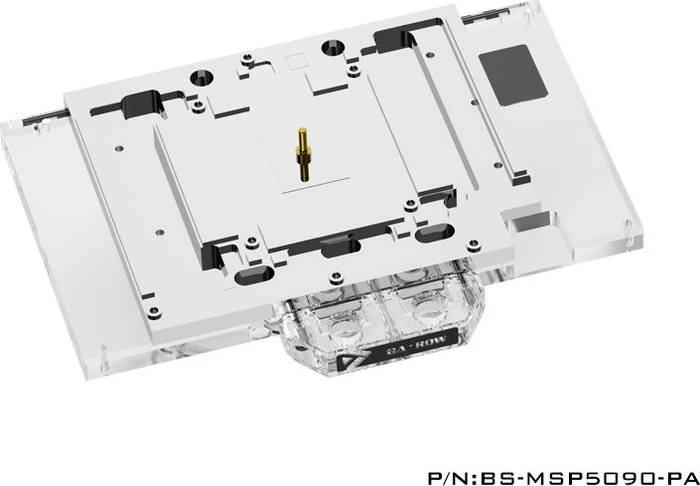 Barrow NVIDIA RTX 5090 LRC 2.0 Full Coverage GPU Water Block, MSI Suprim 5090, BS-MSP5090-PA, schwarz