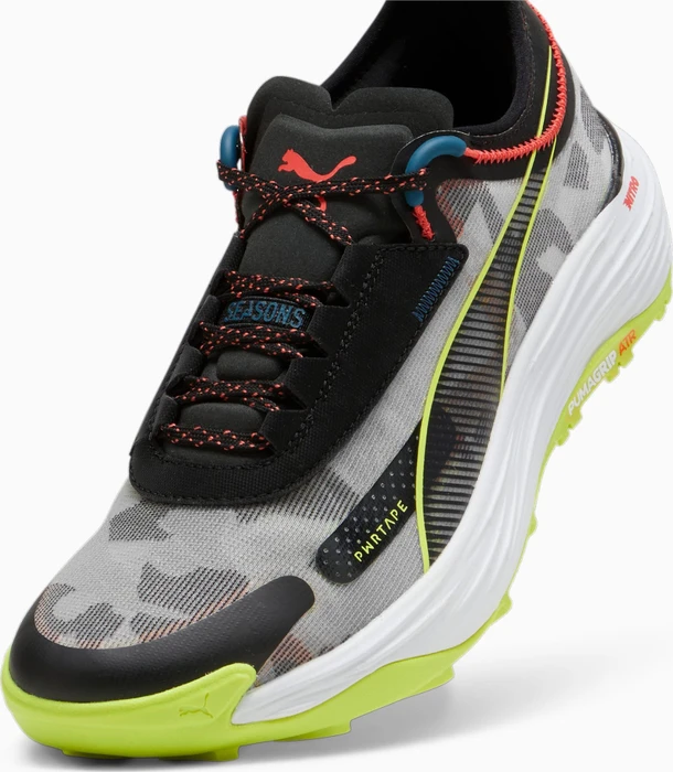 Puma Voyage NITRO 3 puma black/lime pow/active red (Herren)