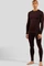 Odlo Performance Warm Baselayer Funktionsshirt langarm fudge (Herren) Vorschaubild