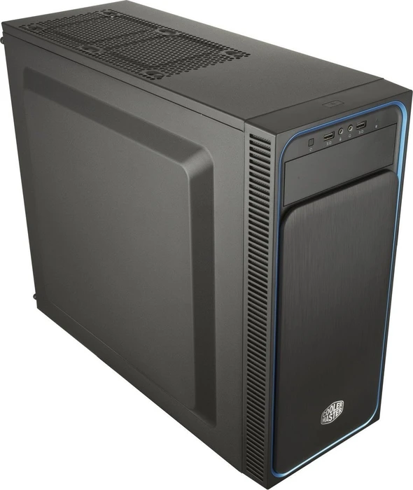 Cooler Master MasterBox E500L schwarz/blau