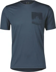 Scott Gravel 20 Trikot kurzarm metal blue/dark blue (Herren)