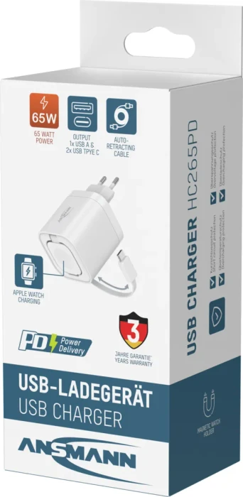 Ansmann Home Charger HC265PD weiß