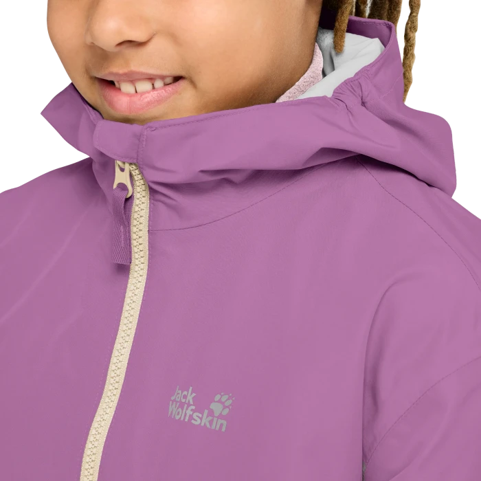 Jack Wolfskin Iceland 3in1 Funktionsjacke vivid orchid (Junior)