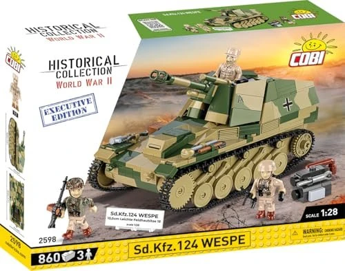 Cobi Historical Collection WW2 Sd.Kfz.124 Wespe Executive Edition