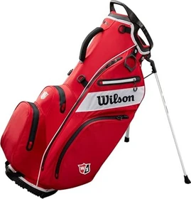 Wilson Exo Dry Standtasche Golftasche rot/schwarz/weiß